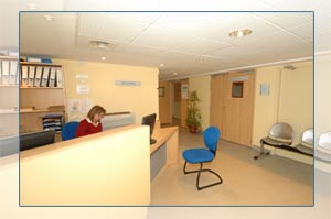 Pr&eacute; admission &agrave; la Clinique Bizet